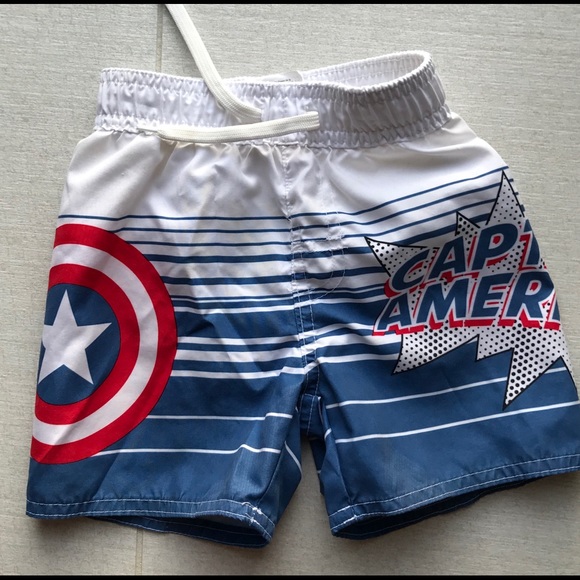 captain america swim shorts